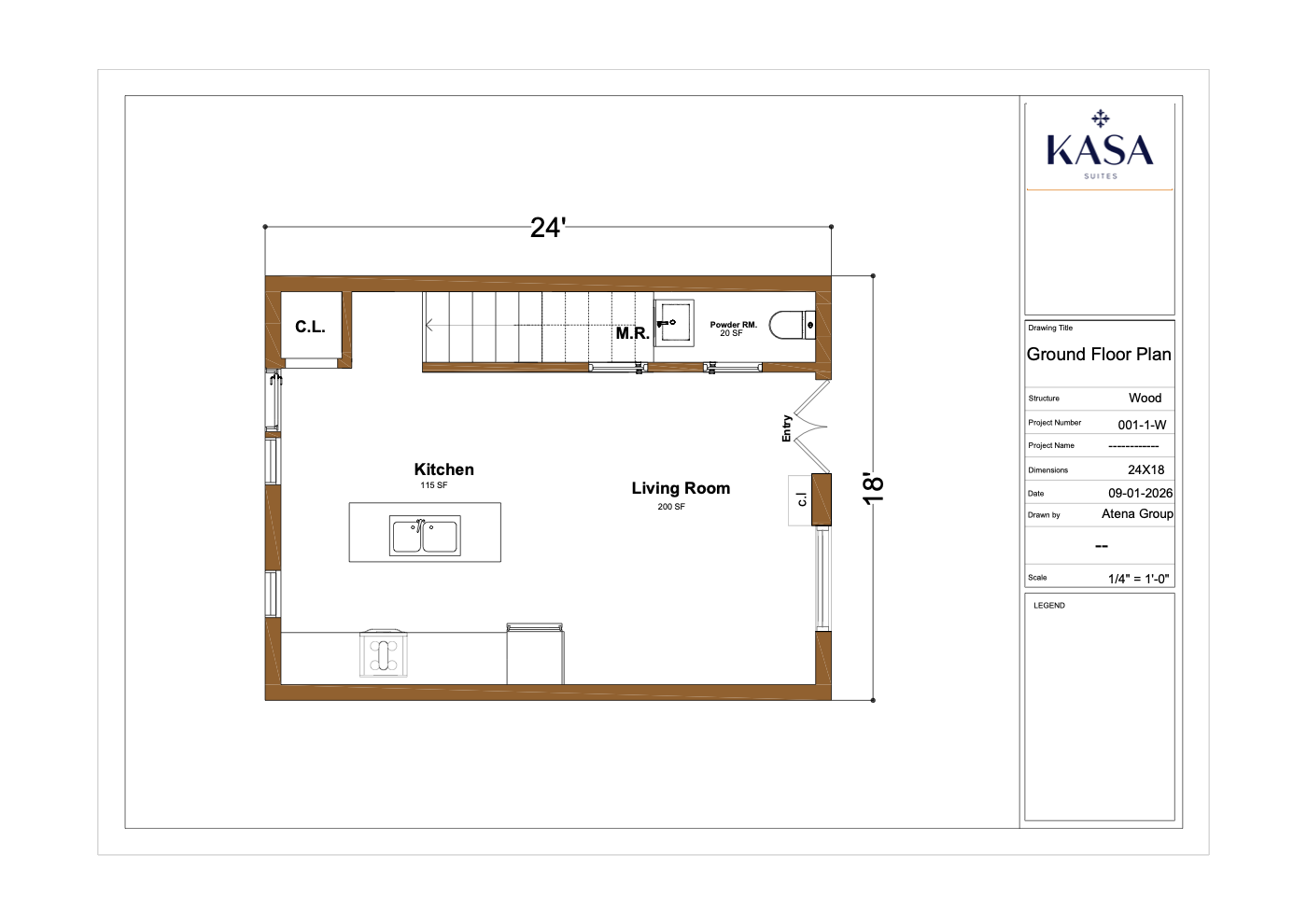 XL-1 floor plan