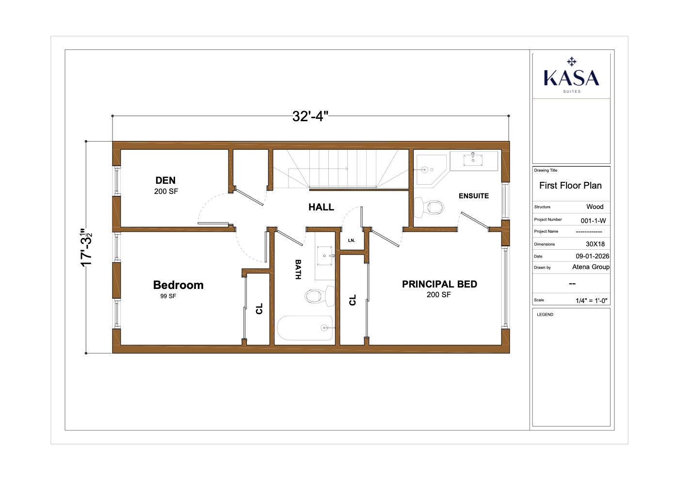 XL-2 second floor plan
